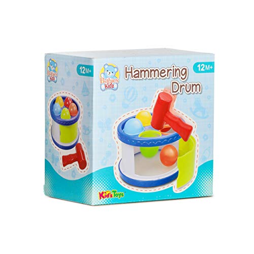 image for Kids Toys - Hammering Drum - Pound a Ball Toy - Developmental Toy , Cl