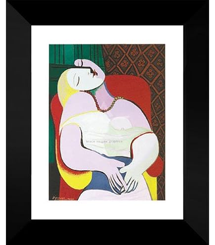 Amazon.com: Pablo Picasso Framed Art Print 18x15 