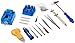 QwikFixxer Watch Repair Kit: 16 Universal Tools, Case Wrench, Watch Band Tool, Bonus Spring Bars