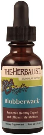 The Herbalist Blubberwack Liquid Extract (4 oz) Thyroid Support