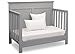 Serta Fall River 4-in-1 Convertible Baby Crib, Grey