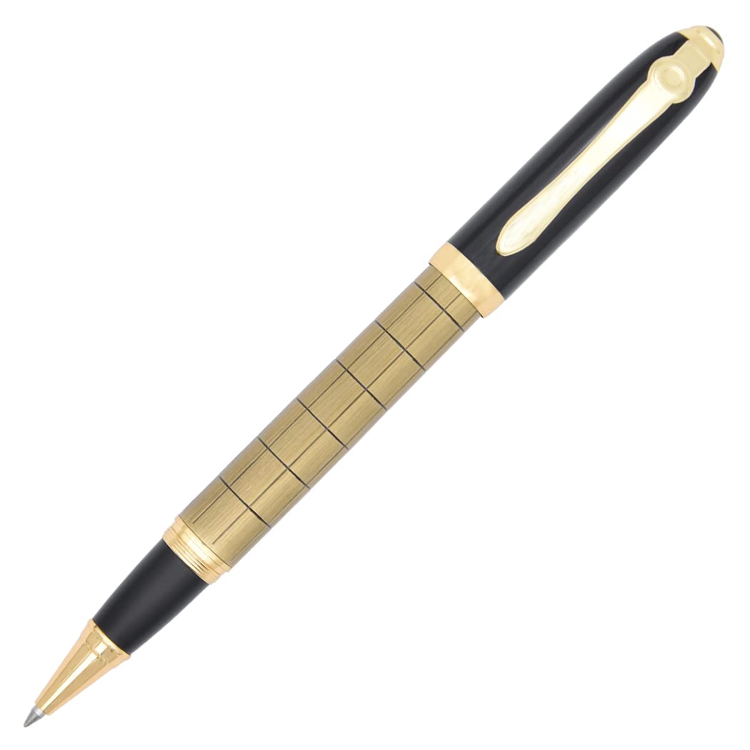 Gullor Advanced Baoer Rollerball Pen 710 Golden & Black