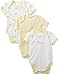 Spasilk Unisex-Baby Newborn 3 Pack Duck Bodysuit