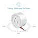 Smart Socket, MWAY Mini Smart Plug WiFi Enabled,Remote Control From Anywhere,Compatible with Alexa,Support 2.4GHz Wifi Networks,Voltage 100-240V,Electrical Power Switch for Household Applicances