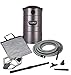 VacuMaid GV50 Wall Mounted Garage and Car Vacuum with 50 ft Hose and Tools