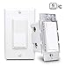 3-Way Smart WiFi Dimmer Light Switch, in-Wall, No Hub Required, Compatible with Alexa and Google Home (WF31)