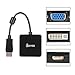 UKYEE DisplayPort to HDMI VGA DVI Adapter, 3-in-1 Converter, 1080P@60Hz, Male to Female, Black