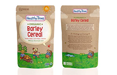 Healthy Times Organic Whole Grain Barley Cereal for Baby, 5 Ounce - Thumbnail 4