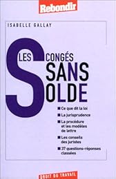 Les  congés sans solde