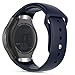 Gear S2 Watch Band, MoKo Soft Silicone Replacement Sport Band for Samsung Gear S2 Smart Watch, NOT FIT S2 Classic (SM-R732 & SM-R735), NOT FIT Gear Fit2, Midnight BLUE