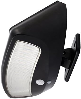 Yocitoy Solar Lights Outdoor, Super Bright LED Motion Sensor Spotlights Solar Powered Waterproof Security Wall Lamp for Garden Pathway Door Yard Patio Deck Path Driveway Garage - Black