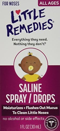 Medtech Laboratories Little Noses Saline Spray/Drops, 3 Count by Medtech Laboratories