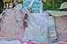 Samantha Margaret - Bride & Bride Tribe Canvas Beach Tote Bags for Bachelorette Parties, Weddings, Bridesmaid Gifts, Bridal Shower - 11 Piece Set (Pink)