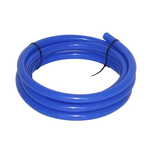 Hiwowsport 10' Length High Temperature Silicone Vacuum Tubing Hose Blue Color (10MM(3/8 Inch))
