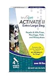 TevraPet Activate II Flea and Tick Prevention for Dogs - Topical, for Dogs Over 55Lbs
