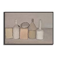 Framed Canvas Wall Art Still Life by Giorgio Mordian Canvas Prints Home Artwork Decoration for Living Room,Bedroom - 16x24 inches