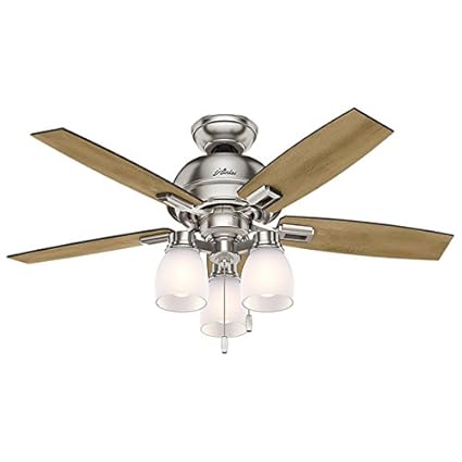 Hunter Fan Donegan Collection Brushed Nickel 44 Inch Ceiling Fan