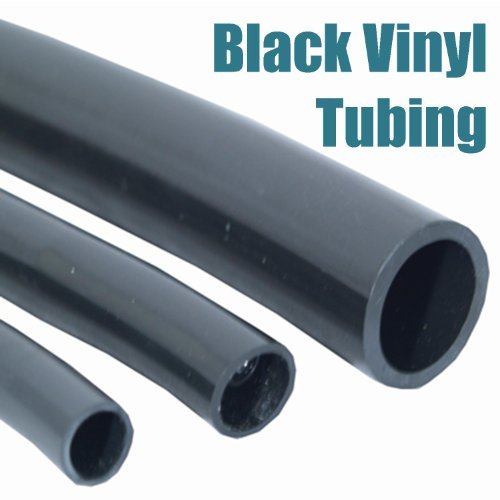 Patriot Black Vinyl Tubing .75" x 50'