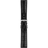 Tissot T852041653 22mm Lug Black Leather Strap