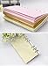 Loghot 5 Sets Assorted Colors Refills Inserts Filler Paper Pages for 6-Holes Notebook, 40 Sheets/Set (A6)
