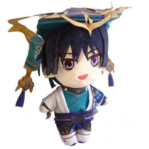 CALEMBOU Anime Plush Figure Wanderer Cute Soft Plushie Doll Scaramouche 8
