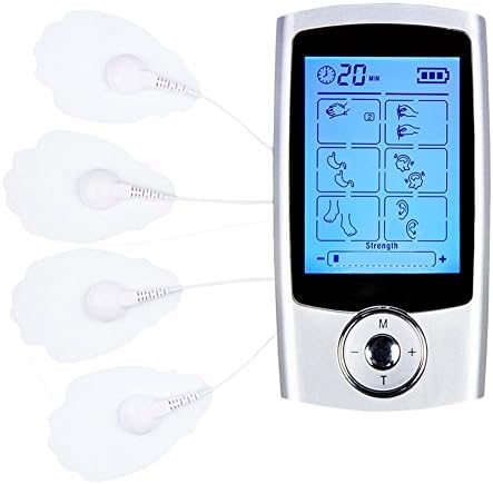 Skyndi® - Powerful 16 Mode TENS Unit Mini Rechargeable Electronic Digital Pulse Massager