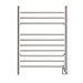 HEATGENE Towel Warmer Wall-Mounted Hardwired Heated Towel Rack Hot Towel Bar Brushed