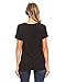 Loose Criss Cross Top V Neck Strap Shirt for Women Short Sleeve Top Made in USA