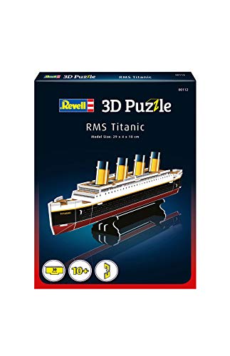 Revell 3D Puzzle 00112 I RMS Titanic I 30 Teile I 2 Stunden Bauspaß für Kinder und Erwachsene I ab 10 Jahren I Das wohl… – Bild 3