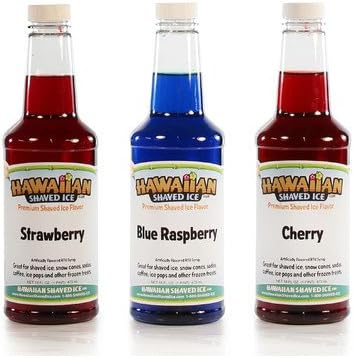 Berry Flavor Syrup, 16 oz (3 Pack)