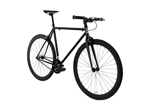 Golden Cycles Single Speed Fixed Gear Bike with Front & Rear Brakes - Thumbnail 2