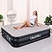 Queen Air Mattress with Built-in Pump for 2 Adults, Inflatable Double High Elevated Airbed for Guests with Comfortable Top, Raised 18″ Real Air Mattresses as Camping Bed, Inflated Size – 80×60×18 INCHthumb 3