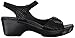 Dansko Women's Joanie Black Dots Wedge Sandal