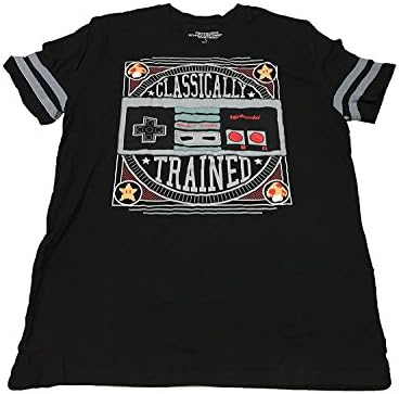 NES Nintendo Entertainment Classically Trained T-Shirt (Small, Black)