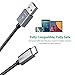 RAVPower Type C Cable USB C to USB A 6ft Braided Cable for USB Type-C Devices Including The New MacBook, ChromeBook Pixel, Nexus 5X, Nexus 6P, Nokia N1 Tablet, OnePlus 2 and More, USB 2.0