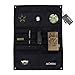 OneTigris Tactical Military Patch Holder Board Hook & Loop Patch Panel (Black - with MOLLE Webbing & Pockets)