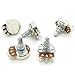 Full Size B250k ELectric Guitar Potentiometer Bass Volume Pots Tone long Split shaft 18mm Pack of 5