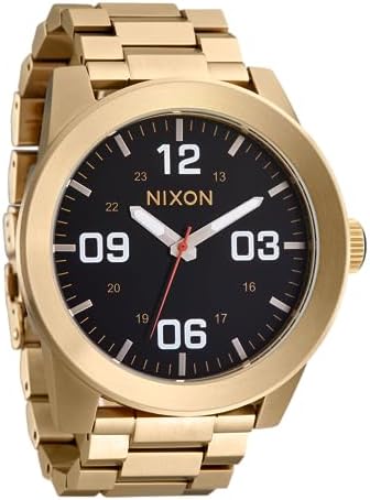 Amazon.com: NIXON Sentry Chrono A1390 - All Gold - 100m Water