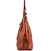 WISHESGEM Women Handbags Top-Handle Fashion Hobo Tote Bags PU Leather Shoulder Satchel Bags Brown,Medium
