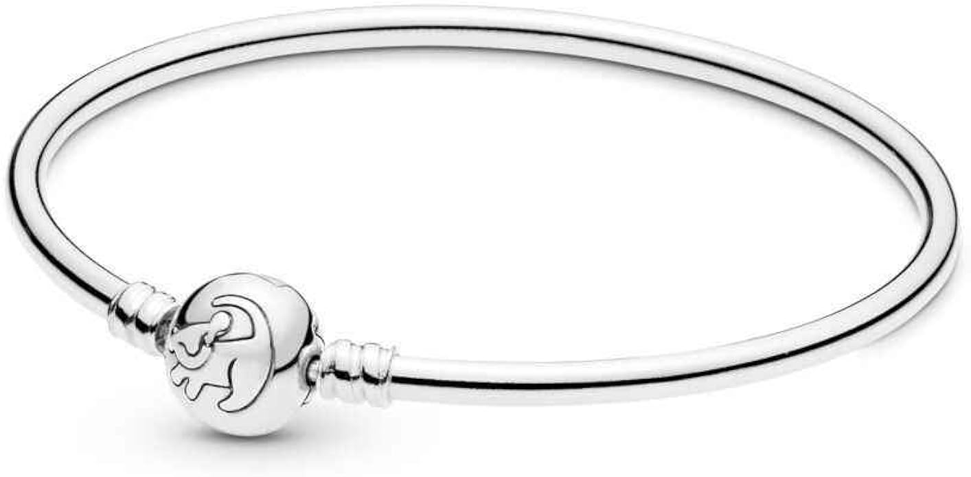 Amazon Com Pandora Disney The Lion King Bangle Bracelet Sterling Silver Cubic Zirconia Genuine Imported Jewelry