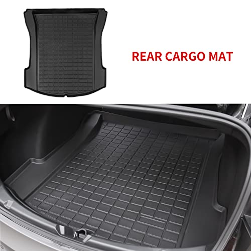 Xipoo Fit 2021 2022 2023 Tesla Model 3 Trunk Mat Floor Mats Storage Mat