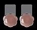 AAVVDGOR Women's Strapless Sticky Bra Self Adhesive Silicone Invisible Bras Reusable Adhesive Backless Sticky Backless Bras Black