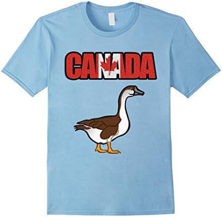 Mens Large Canada Goose Waterfowl Lover Shirt XL Baby Blue