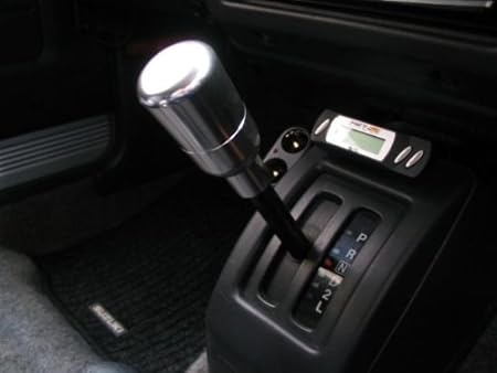 Amazon 汎用ａｔシフトノブ プッシュ式type1 シフトノブ 車 バイク