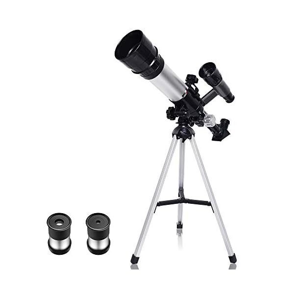 SZRWD Einsteiger Teleskop,Teleskop Astronomisches,RefraktorTeleskop,360mmFokus,50mmDurchmesser,Leistungsstarke Fokussierfähigkeit,Hohe Auflösung,Geeignet für Kinder und Schüler
