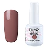 Elite99 Soak-Off UV LED Gel Polish Nail Art Manicure Lacquer Rosy Brown 213 15ml