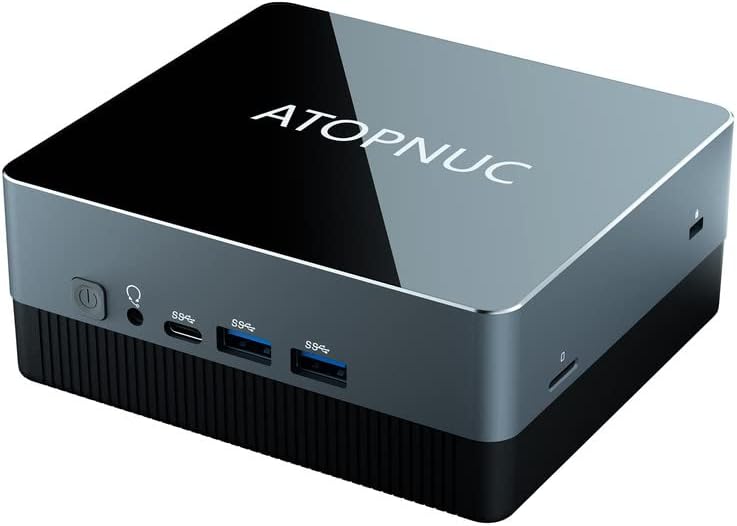 Mini PC AMD Ryzen 7 3750H Windows 11 Pro Mini Computers 16GB DDR4 512GB