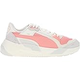PUMA Womens Trinity 2 Lace Up Sneakers Shoes Casual - Off White, Pink - Size 6 M