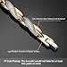 Women's Fashion Twisted Healthy Magnetic Therapy Bracelet Pain Relief for Arthritis and Carpal Tunnel
