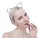 Felizhouse Christmas Jingle Bells Cat Ears Headband for Girls, Giltter Head Band Hoops, Children's Hair Costume Dress Up Hats Party Favor Supplies Decoration Accessories
